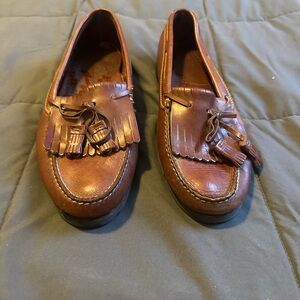 Dexter Brown Tassel Loafers